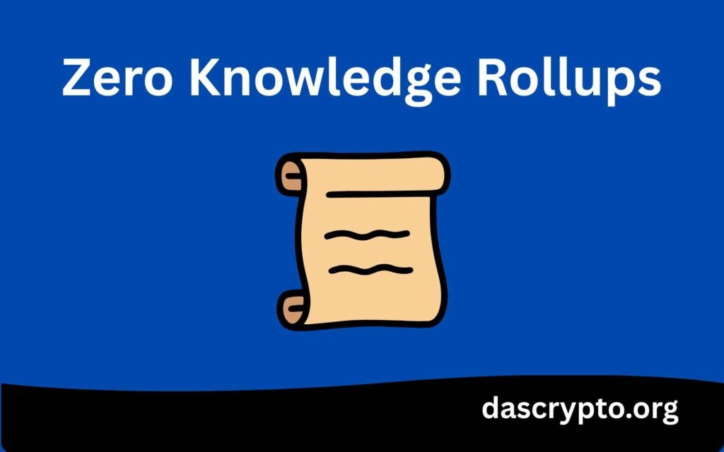 Zero Knowledge Rollups