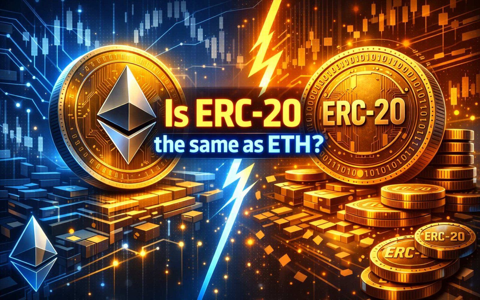 Is ERC-20 the same as ETH